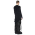 JULIUS 917KNM7 Black / Shirring Knit Top